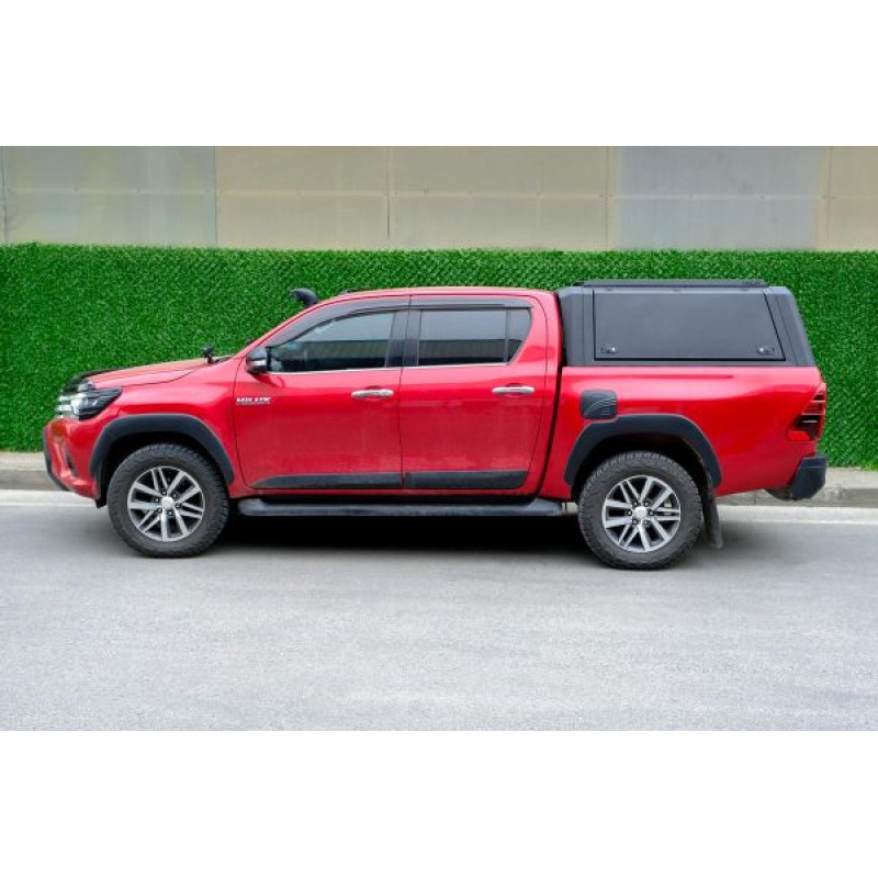 OMSA Toyota Hilux Omcap Camlı Kabin Camp Paslanmaz Çelik 2015 ve Sonrası