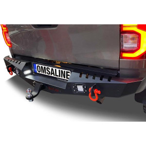 OMSA Toyota Hilux Dakar Çelik Arka Tampon Ledli Sensörlü 2020 ve Sonrası