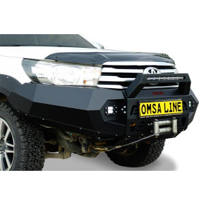 OMSA Toyota Hilux Dakar Çelik Ön Tampon Sensörlü-Sensörsüz 2015-2020 Arası