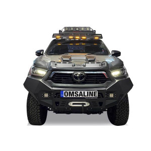 OMSA Toyota Hilux Dakar Çelik Ön Tampon Sensörlü-Sensörsüz 2020 ve Sonrası
