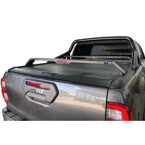 OMSA Toyota Hilux Dakar Kasa Üstü Ara Atkı Orijinal Rollbar için 2 Parça Siyah 130-177cm 2015 ve Sonrası