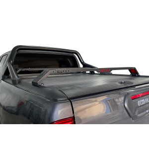 OMSA Toyota Hilux Dakar Kasa Üstü Ara Atkı Orijinal Rollbar için 2 Parça Siyah 130-177cm 2015 ve Sonrası