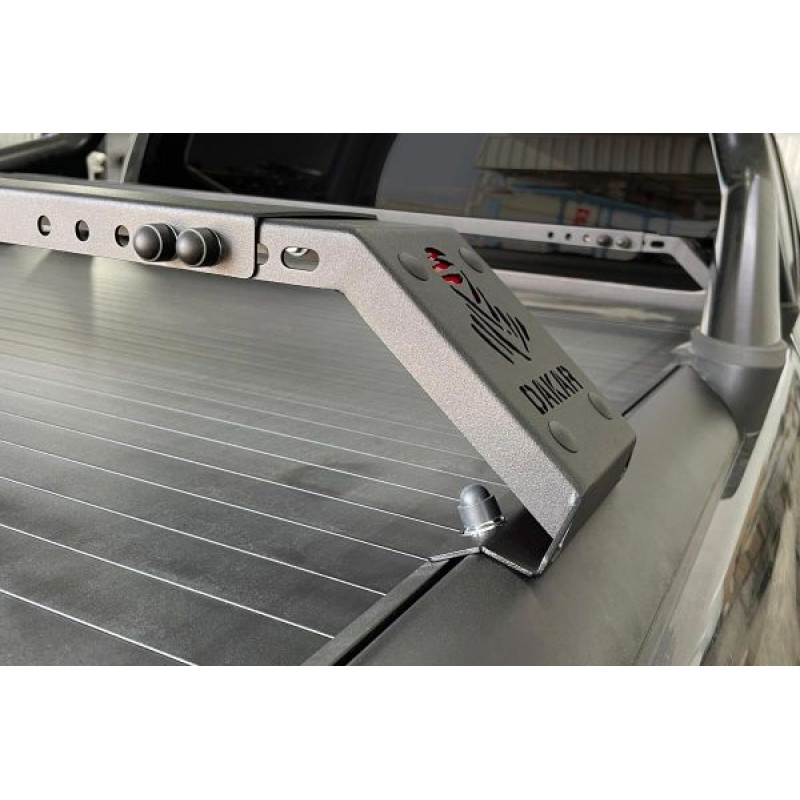 OMSA Toyota Hilux Dakar Kasa Üstü Ara Atkı Orijinal Rollbar için 2 Parça Siyah 130-177cm 2015 ve Sonrası