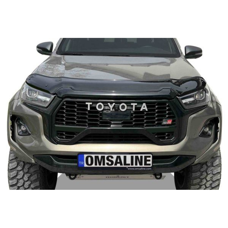 Toyota Hilux Ön Kaput Rüzgarlığı 4mm A+ 2021-2024 Arası