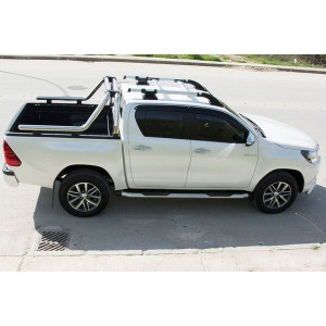 OMSA Toyota Hilux Kobra Roll Bar Çap:76 Krom 2015 ve Sonrası