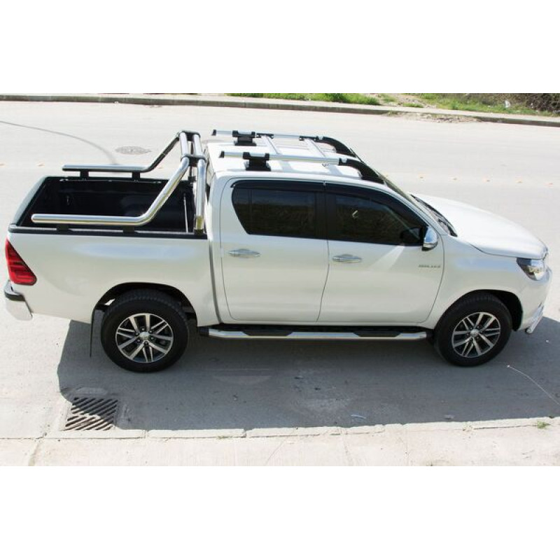 OMSA Toyota Hilux Kobra Roll Bar Çap:76 Krom 2015 ve Sonrası