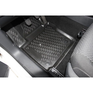 Novline VW Caddy 3D Paspas Siyah 2015-2020 Arası