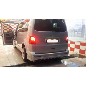 VW T5 Transporter Caravelle Arka Karlık Çift Egzoz 2003-2014 Arası