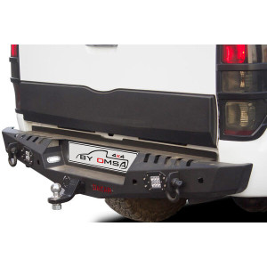 OMSA VW Amarok Dakar Çelik Arka Tampon Ledli Sensörlü-Sensörsüz 2010-2021 Arası