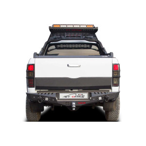 OMSA VW Amarok Dakar Çelik Arka Tampon Ledli Sensörlü-Sensörsüz 2010-2021 Arası