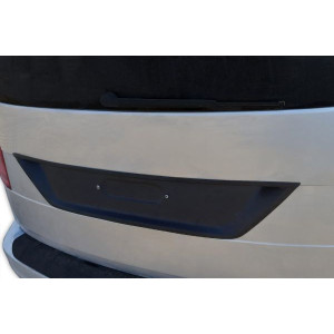 VW Caddy Minivan Plaka Yeri Kaplama Plastik 2015-2020 Arası
