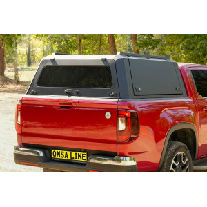 OMSA VW Amarok Omcap Camlı Kabin Camp Paslanmaz Çelik 2022 ve Sonrası