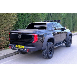 OMSA VW Amarok Dakar V2 Çelik Arka Tampon Ledli Kör Nokta Sistemi Özel Tasarım 2022 ve Sonrası