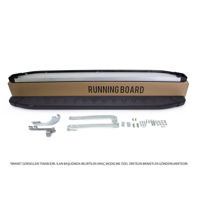 OMSA Chevrolet Trax Proside Yan Basamak Siyah 2012 ve Sonrası