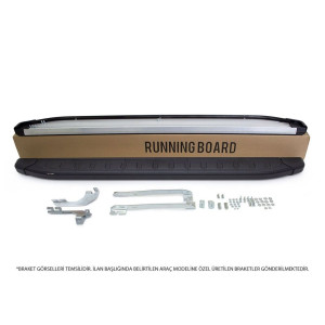 OMSA Opel Combo E Proside Yan Basamak Siyah Kısa Şase 2019 ve Sonrası