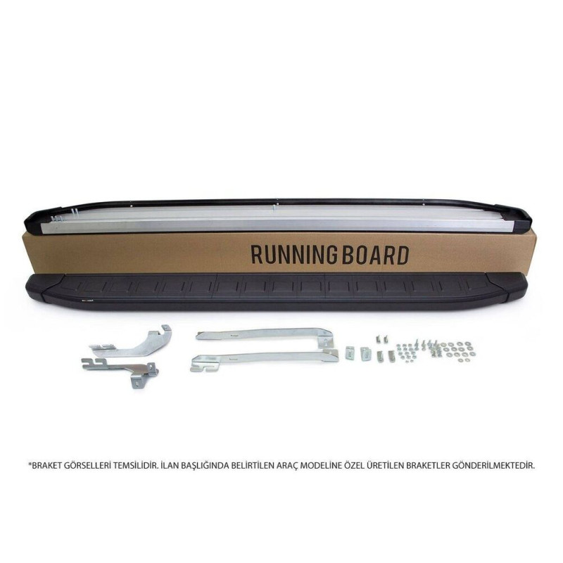 OMSA Porsche Cayenne Proside Yan Basamak Siyah 2010 ve Sonrası