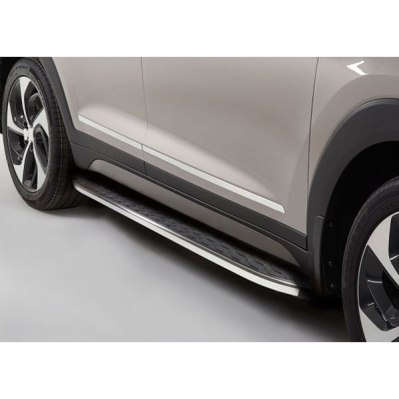 OMSA Opel Vivaro Blackline Yan Basamak Krom Kısa Şase 2001-2018 Arası
