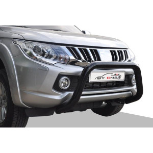 OMSA Mitsubishi L200 Pars Ön Koruma Çap:76 Siyah 2015-2019 Arası