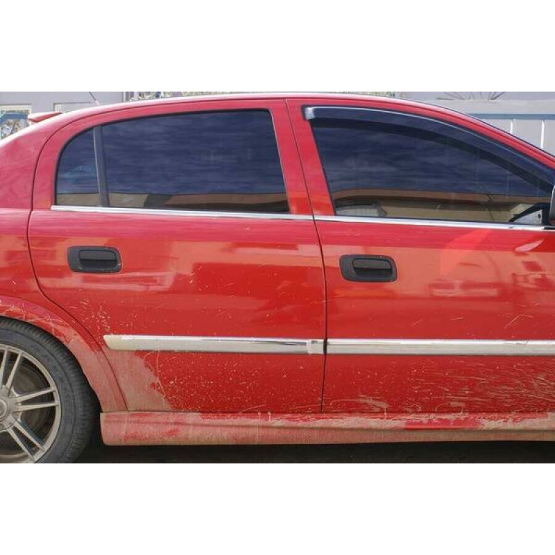 OMSA Opel Astra G HB Krom Cam Alt Çıtası 4 Parça 1998-2009 Arası