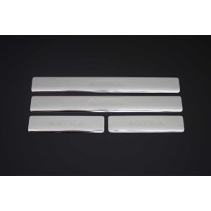 OMSA Opel Astra H Sedan Krom Kapı Eşiği 4 Parça 2004-2013 Arası