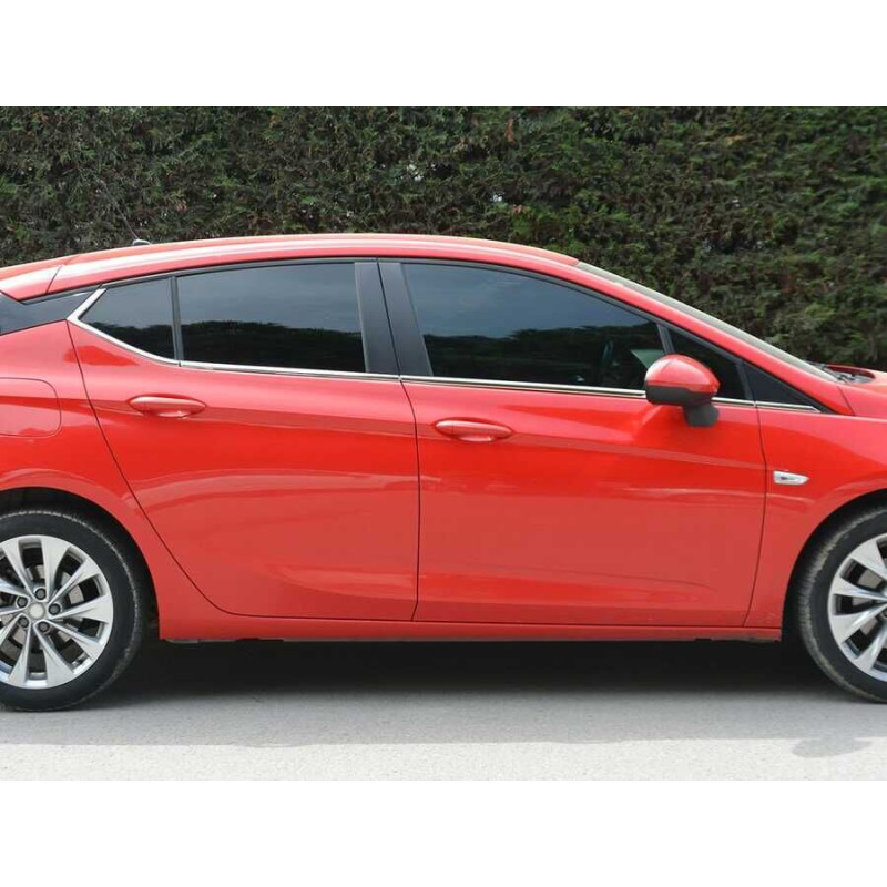 OMSA Opel Astra K HB Krom Cam Alt Çıtası 8 Parça 2015-2021 Arası