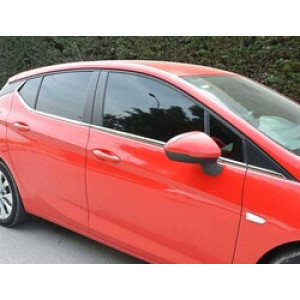 OMSA Opel Astra K HB Krom Cam Alt Çıtası 8 Parça 2015-2021 Arası