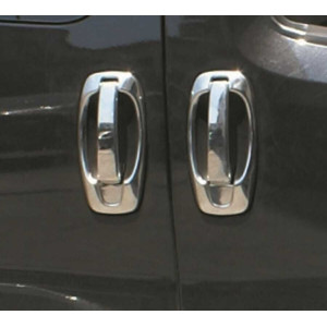OMSA Opel Combo D Krom Kapı Kolu ve Çerçevesi 4 Kapı 8 Parça 2011-2018 Arası