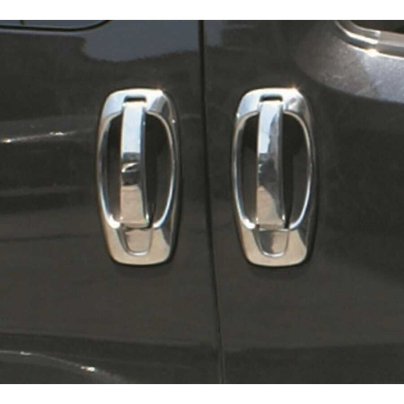 OMSA Opel Combo D Krom Kapı Kolu ve Çerçevesi 4 Kapı 8 Parça 2011-2018 Arası