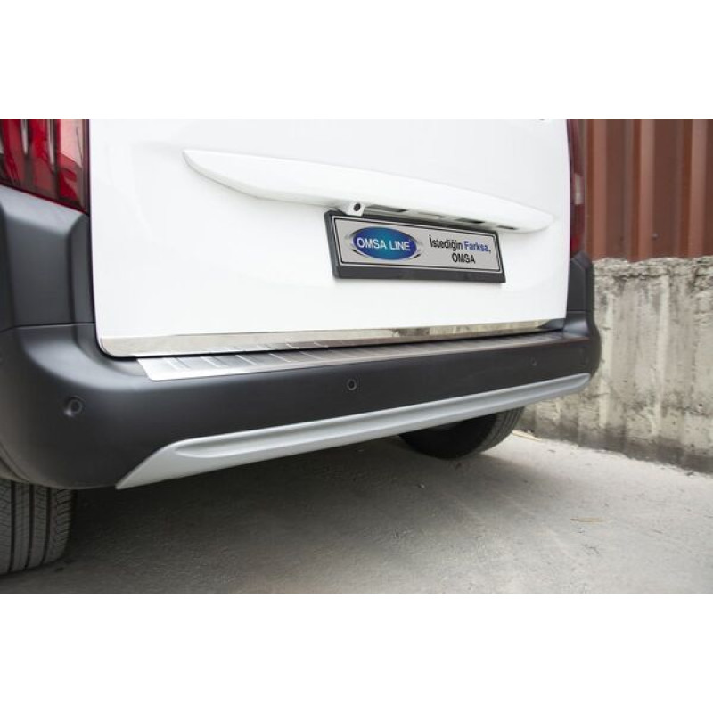 OMSA Opel Combo E Krom Bagaj Alt Çıta 2019 ve Sonrası