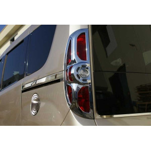 OMSA Opel Combo Krom Stop Çerçevesi 2 Parça Abs 2011-2018 Arası