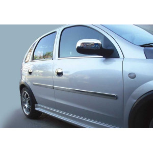 OMSA Opel Corsa C Krom Yan Kapı Çıtası 4 Parça 2000-2006 Arası