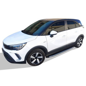 OMSA Opel Crossland X Blackline Yan Basamak Krom 2021 ve Sonrası