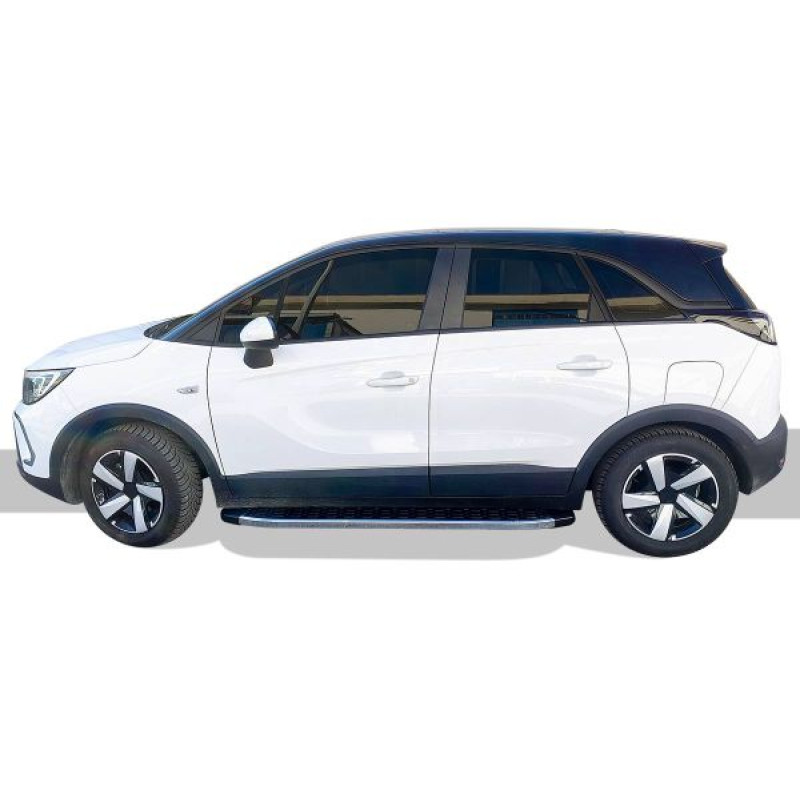 OMSA Opel Crossland X Blackline Yan Basamak Krom 2021 ve Sonrası