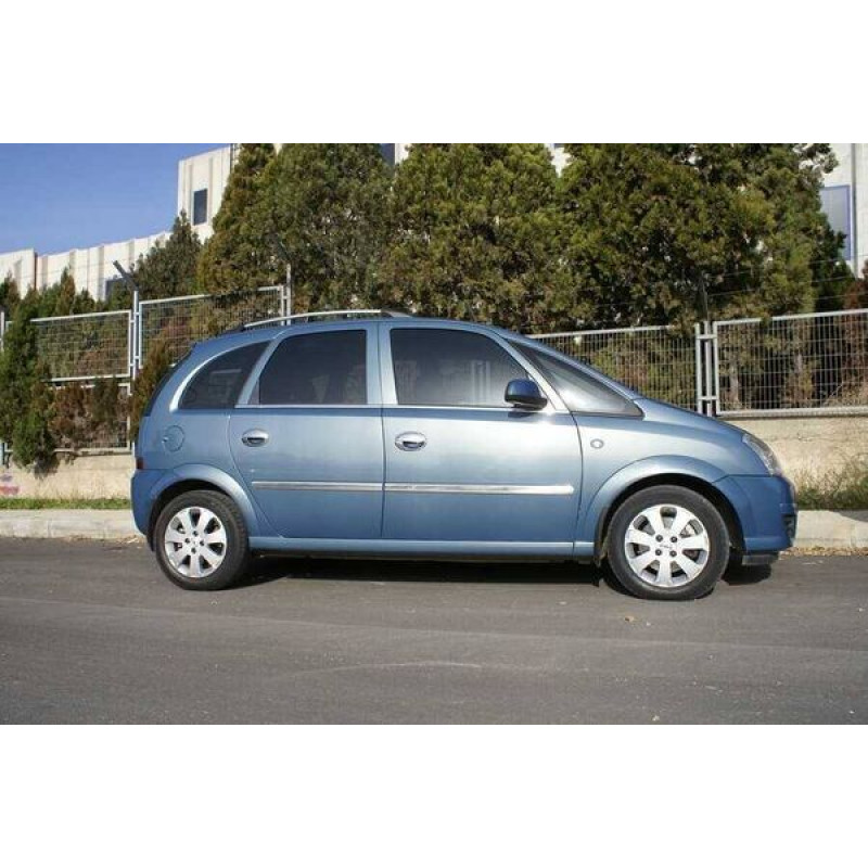 OMSA Opel Meriva A Krom Cam Alt Çıtası 4 Parça 2002-2010 Arası