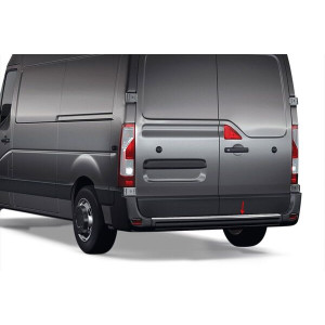 OMSA Opel Movano 3 Krom Arka Tampon Eşiği P.Çelik (Taşlı) 2010 ve Sonrası