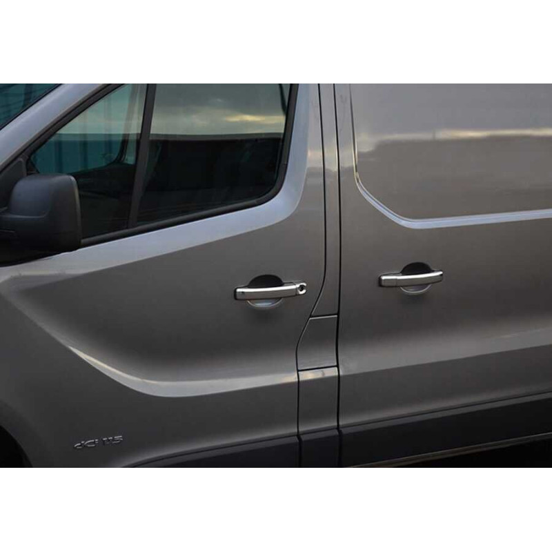 OMSA Opel Vivaro 3 Krom Kapı Kolu 4 Kapı Tek Delik 2014-2019 Arası