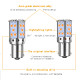 1156 Dekoratif led ampul tek duy canbuslı turuncu 12v / LAAM945-1 1156 Dekoratif led ampul tek duy canbuslı turuncu 12v / LAAM945-1