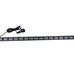 17 fonksiyonlu çakar lamba 114cm sarı-beyaz 12-30v / LAPA200