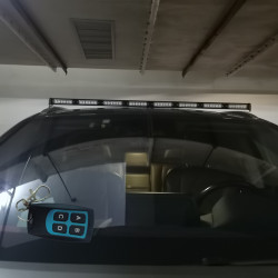 17 fonksiyonlu çakar lamba 120cm sarı-sarı 12-30v / LAPA209