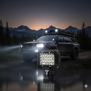 Space 24 Ledli 72W Beyaz Sis Lamba seti 2'li Motorsiklet-offroad-Atv