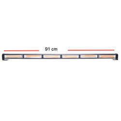 Space Oto Flashlı ve 6 Lı İkaz Lambası SR-cob Led 12-30v(Su Geçirmez)