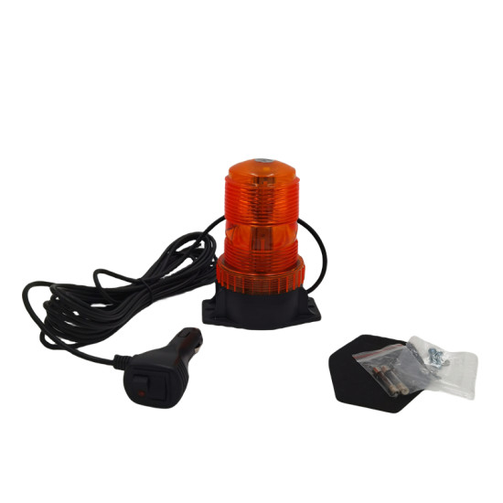 7 fonksiyonlu tepe lambası çakarlı mıknatıslı dikey model 12-30v turuncu / LAIK537