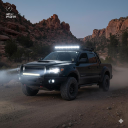 82cm 120W Beyaz Offroad Sis Lambası Premium kasa Güçlü Işık