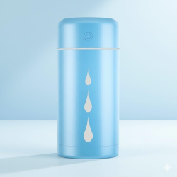 Space Buharlı hava temizleyici Kırmızı Araç içi-Ev-Ofis