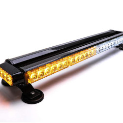 Çakar lamba çift taraflı 54 led sarı-beyaz 12-24v/ LAPA526