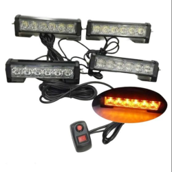 Çakar Lamba Power Ledli 4'lü Kırmızı-Beyaz/Mavi-Beyaz 12V/ LAPA194