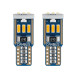Dekoratif led ampul T10-15SMD 4014 CANBUS 12V çift turuncu / LAAM863 Dekoratif led ampul T10-15SMD 4014 CANBUS 12V çift turuncu / LAAM863