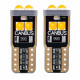 Dekoratif led ampul T10-6SMD 3030 CANBUS 12V çift turuncu / LAAM866 Dekoratif led ampul T10-6SMD 3030 CANBUS 12V çift turuncu / LAAM866