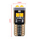 Dekoratif led ampul T10-6SMD 3030 CANBUS 12V çift turuncu / LAAM866 Dekoratif led ampul T10-6SMD 3030 CANBUS 12V çift turuncu / LAAM866
