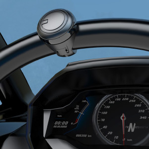 Space Direksiyon topuzu Premium siyah dönerli ve Pratik montaj